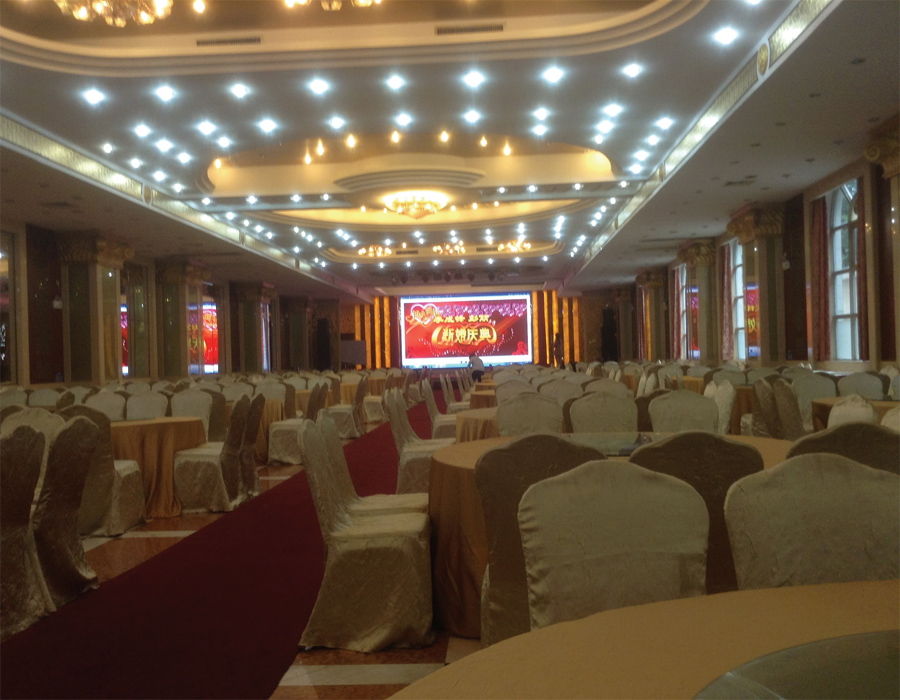 華金盾大酒店LED全彩 華金盾大酒店LED全彩